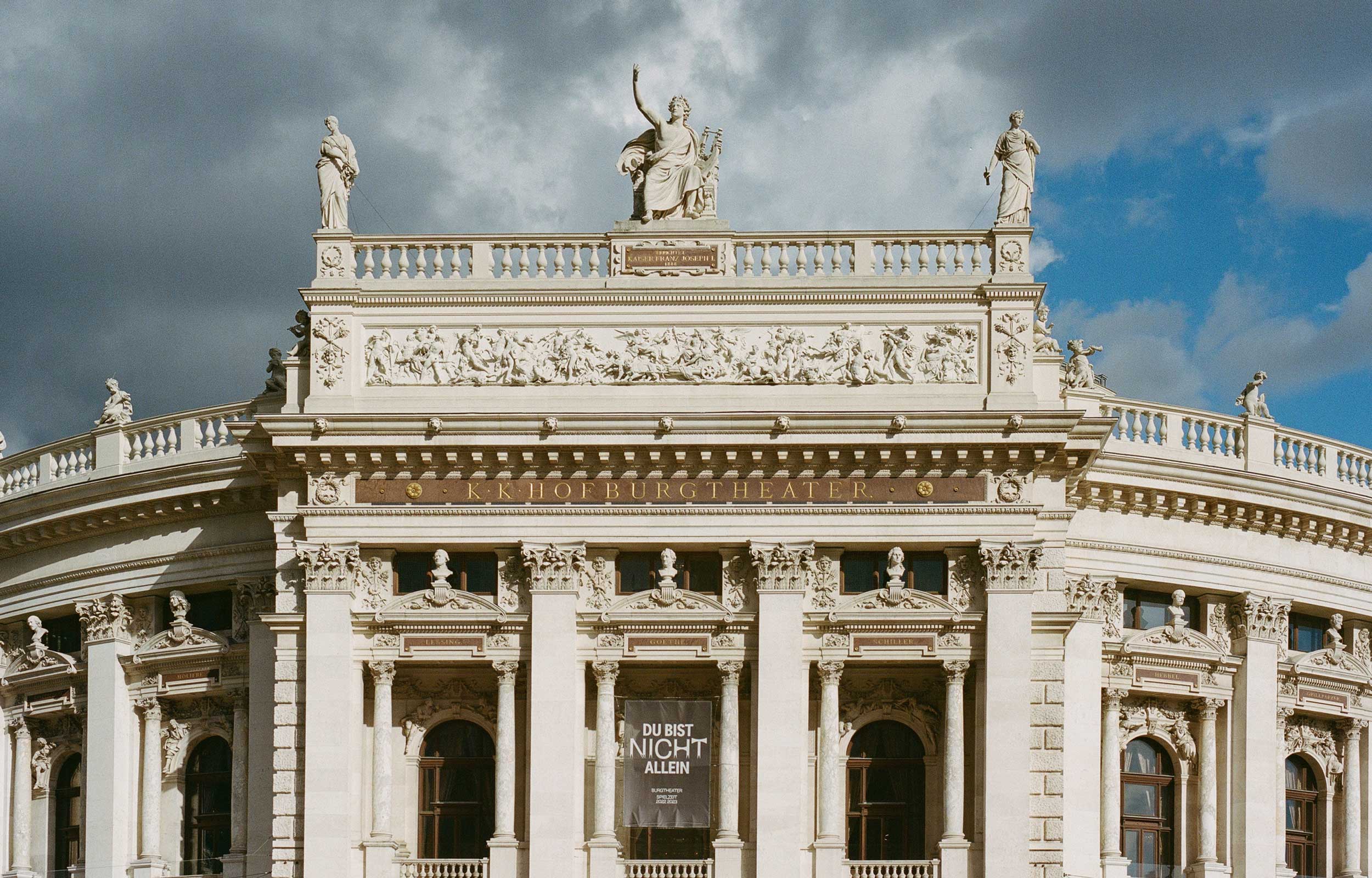 Burgtheater Gebäudeansicht